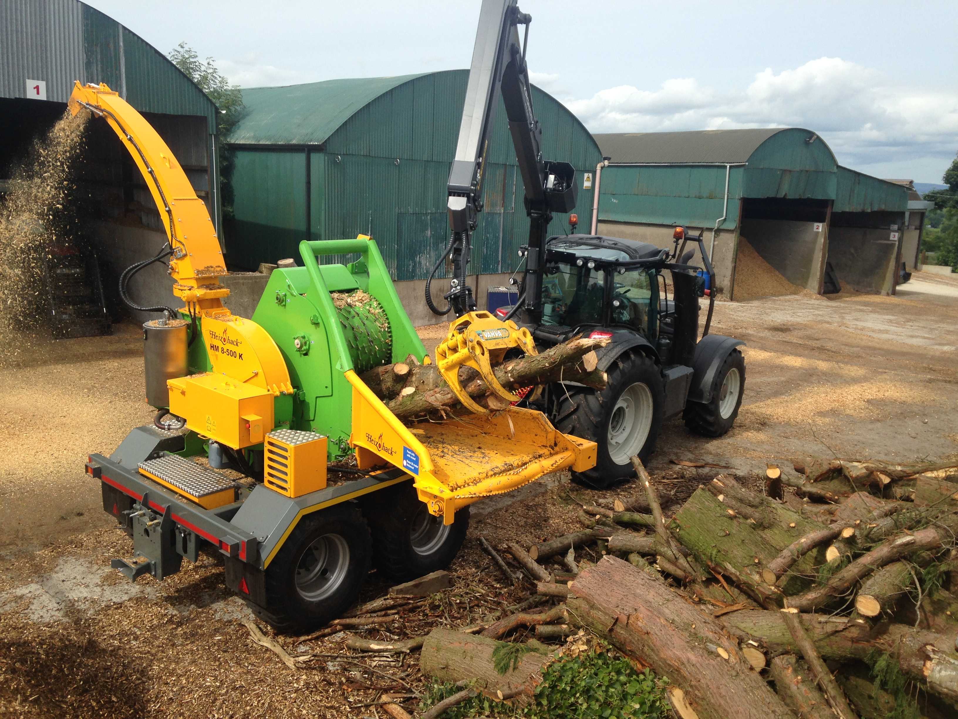 GLENDALE TREES SPECIALLY DESIGNED AND BUILT TANDEM AXEL CHASSIS